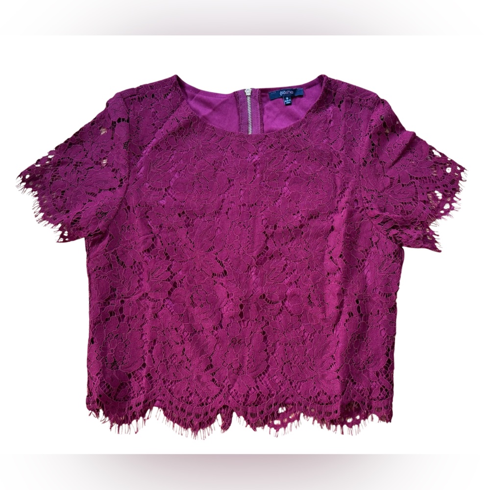 Burgundy Blāshe Blouse